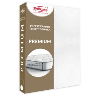 Prześcieradło frotte z gumką 001/130/140x200 PREMIUM