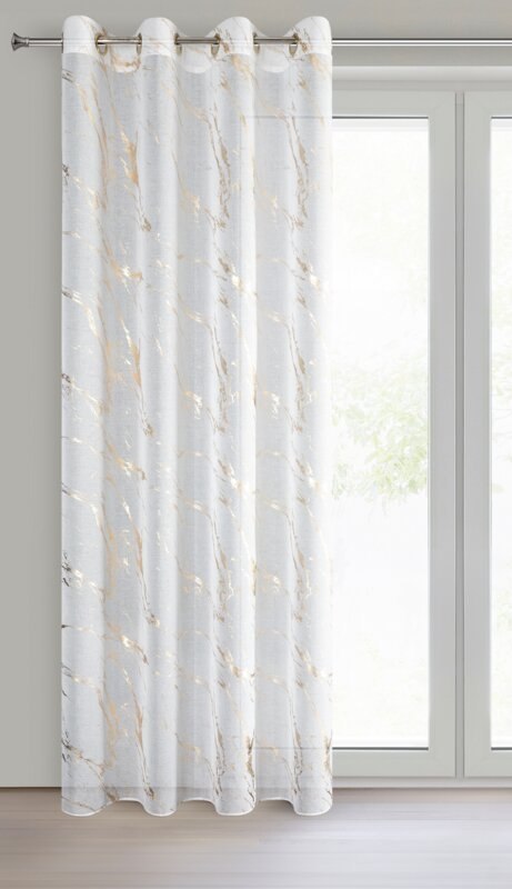 FIRANA GOTOWA MOLLY1 140 X 250 CM BIAŁY