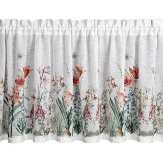 FIRANA GOTOWA NEMEZJA NA TAŚMIE 150 X 60 CM BIAŁY