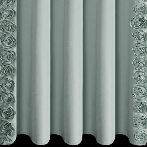 ZASŁONA GOTOWA ROSES 14 NA TAŚMIE 140 X 270 CM MIĘTOWY ZASŁONA GOTOWA ROSES 14 NA TAŚMIE 140 X 270 CM MIĘTOWY