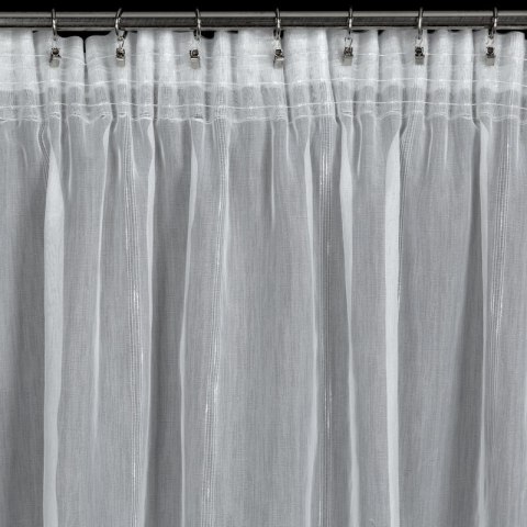 FIRANA GOTOWA ALEXI NA TAŚMIE 140 X 280 CM BIAŁY