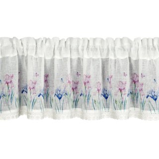FIRANA GOTOWA DOLOREZ NA TAŚMIE 150 X 30 CM BIAŁY