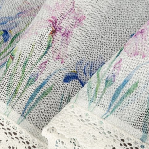 FIRANA GOTOWA DOLOREZ NA TAŚMIE 150 X 30 CM BIAŁY