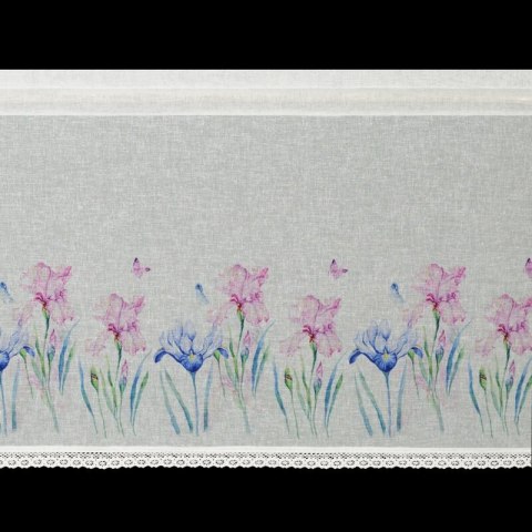 FIRANA GOTOWA DOLOREZ NA TAŚMIE 150 X 60 CM BIAŁY