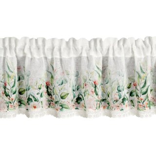 FIRANA GOTOWA ESTERA NA TAŚMIE 150 X 30 CM BIAŁY
