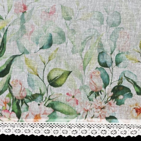 FIRANA GOTOWA ESTERA NA TAŚMIE 150 X 30 CM BIAŁY