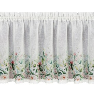 FIRANA GOTOWA ESTERA NA TAŚMIE 150 X 60 CM BIAŁY