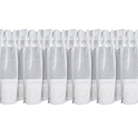FIRANA GOTOWA LARI NA TAŚMIE 150 X 30 CM BIAŁY