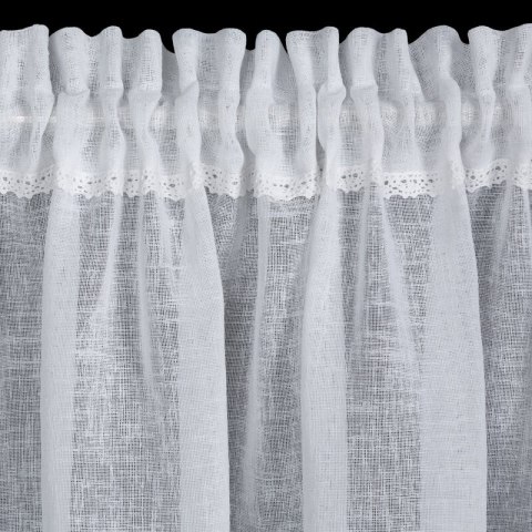 FIRANA GOTOWA LARI NA TAŚMIE 150 X 30 CM BIAŁY