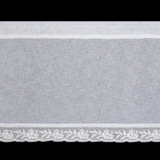 FIRANA GOTOWA LARI NA TAŚMIE 150 X 60 CM BIAŁY