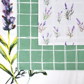 KOMPLET RĘCZNIKÓW KUCHENNYCH LAVENDER 50 X 75 CM NATURALNY