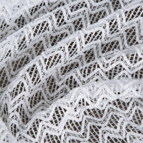 FIRANA GOTOWA CINDY 140 X 250 CM BIAŁY