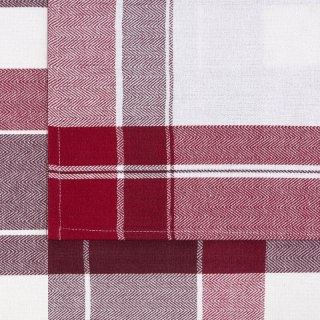 KOMPLET RĘCZNIKÓW KUCHENNYCH MONA 50 X 70 CM BORDOWY