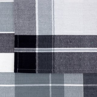 KOMPLET RĘCZNIKÓW KUCHENNYCH MONA 50 X 70 CM CZARNY
