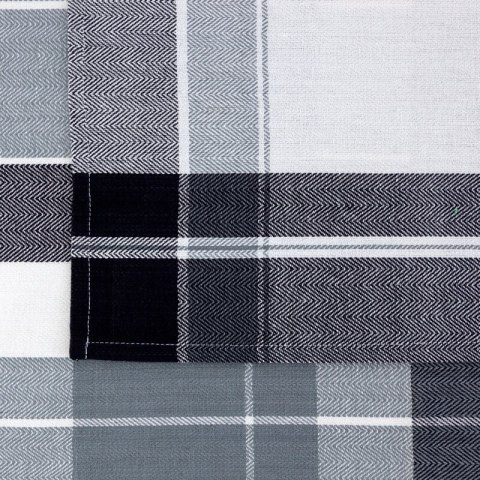 KOMPLET RĘCZNIKÓW KUCHENNYCH MONA 50 X 70 CM CZARNY