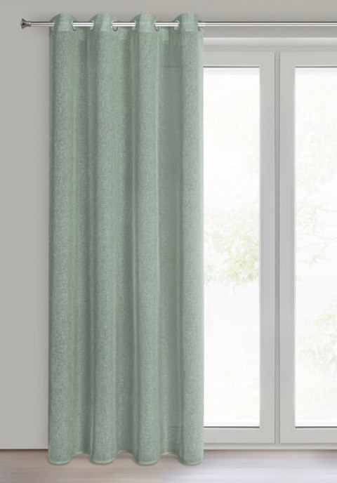 ZASŁONA GOTOWA ANGELICA 140 X 250 CM MIĘTOWY ZASŁONA GOTOWA ANGELICA 140 X 250 CM MIĘTOWY