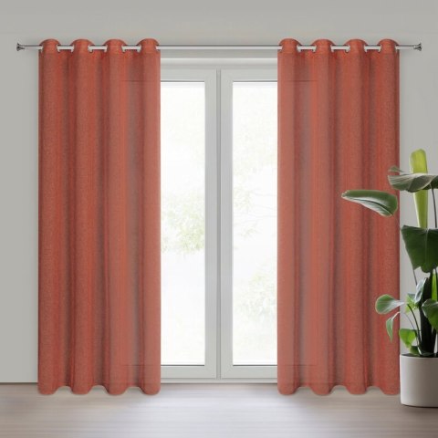 ZASŁONA GOTOWA ANGELICA 140 X 250 CM RUDY ZASŁONA GOTOWA ANGELICA 140 X 250 CM RUDY