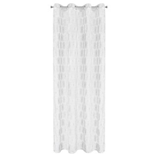FIRANA GOTOWA ROZI 140 X 250 CM BIAŁY