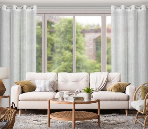 FIRANA GOTOWA AMALIA 140 X 250 CM BIAŁY