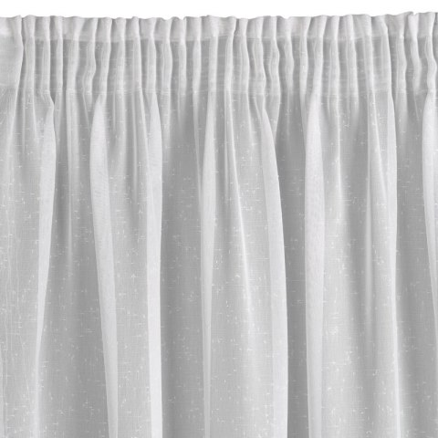 FIRANA GOTOWA ANGELA NA TAŚMIE 140 X 300 CM BIAŁY
