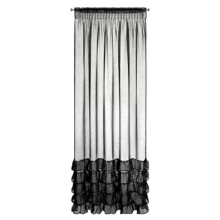 FIRANA GOTOWA DANI 1 NA TAŚMIE 140 X 250 CM CZARNY