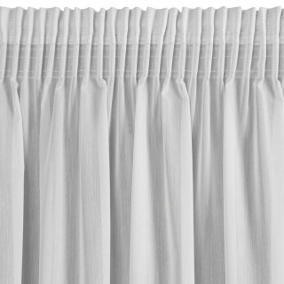 FIRANA GOTOWA ELENA NA TAŚMIE 300 X 150 CM BIAŁY