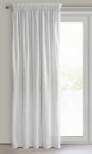 FIRANA GOTOWA ROXI NA TAŚMIE 140 X 270 CM BIAŁY