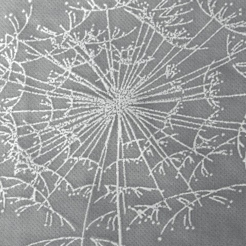 FIRANA GOTOWA SABINE 140 X 250 CM STALOWY