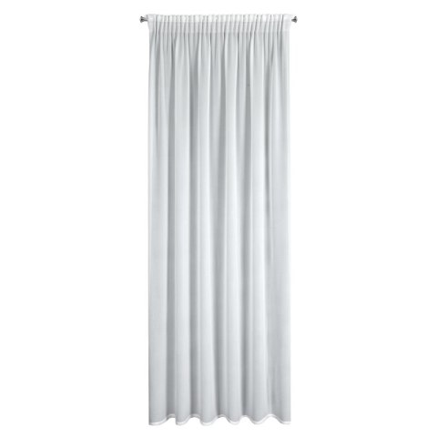 FIRANA GOTOWA SELENE NA TAŚMIE 140 X 270 CM BIAŁY