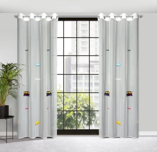 FIRANA GOTOWA ALVIN 140 X 250 CM BIAŁY