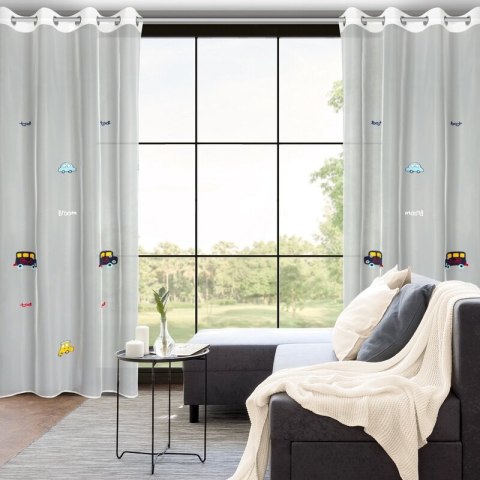 FIRANA GOTOWA ALVIN 140 X 250 CM BIAŁY