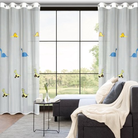 FIRANA GOTOWA DINO 140 X 250 CM BIAŁY