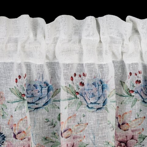 FIRANA GOTOWA DORA 150 X 30 CM BIAŁY