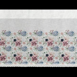 FIRANA GOTOWA DORA 150 X 60 CM BIAŁY