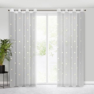 FIRANA GOTOWA ELSA 140 X 250 CM BIAŁY
