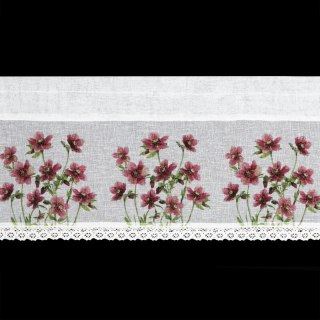 FIRANA GOTOWA ISA 150 X 30 CM BIAŁY