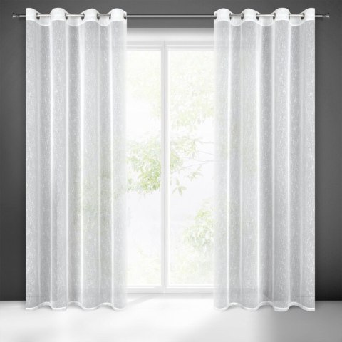 FIRANA GOTOWA KELLY 140 X 250 CM BIAŁY