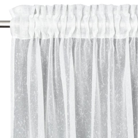 FIRANA GOTOWA KELLY NA TAŚMIE 140 X 270 CM BIAŁY