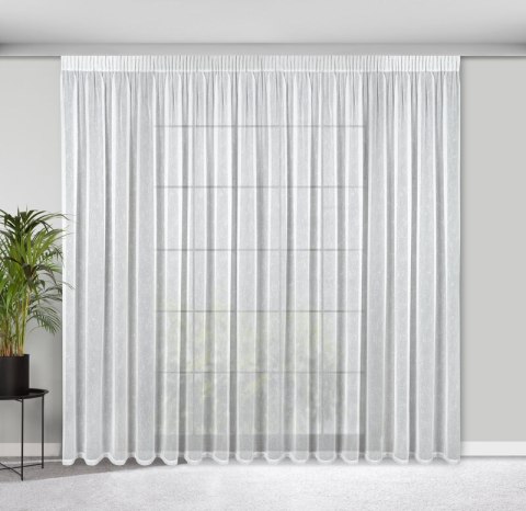 FIRANA GOTOWA KELLY NA TAŚMIE 300 X 250 CM BIAŁY