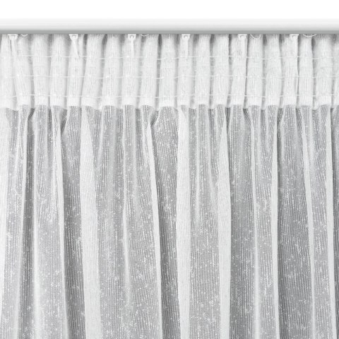 FIRANA GOTOWA KELLY NA TAŚMIE 300 X 250 CM BIAŁY