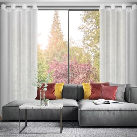 FIRANA GOTOWA LUNA 140 X 250 CM BIAŁY