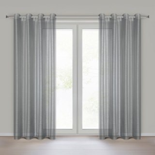 FIRANA GOTOWA REBECCA 140 X 250 CM STALOWY