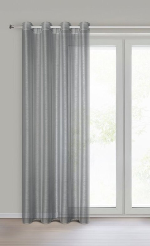FIRANA GOTOWA REBECCA 140 X 250 CM STALOWY