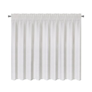 FIRANA GOTOWA SIBEL NA TAŚMIE 300 X 150 CM BIAŁY