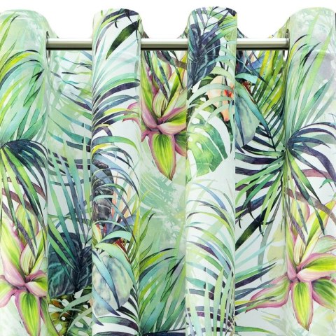 ZASŁONA GOTOWA ROMMY 140 X 250 CM BIAŁY ZASŁONA GOTOWA ROMMY 140 X 250 CM BIAŁY