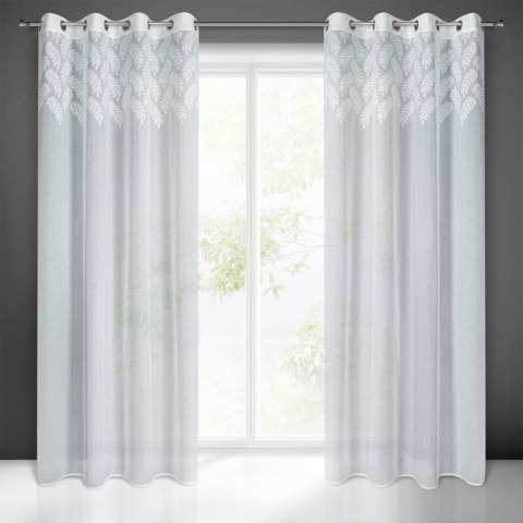 FIRANA GOTOWA ANET 140 X 250 CM BIAŁY
