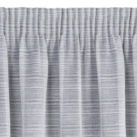 FIRANA GOTOWA ARIA NA TAŚMIE 140 X 300 CM SZARY