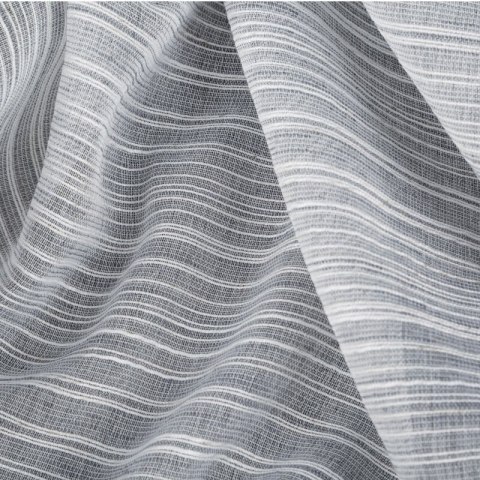 FIRANA GOTOWA ARIA NA TAŚMIE 140 X 300 CM SZARY