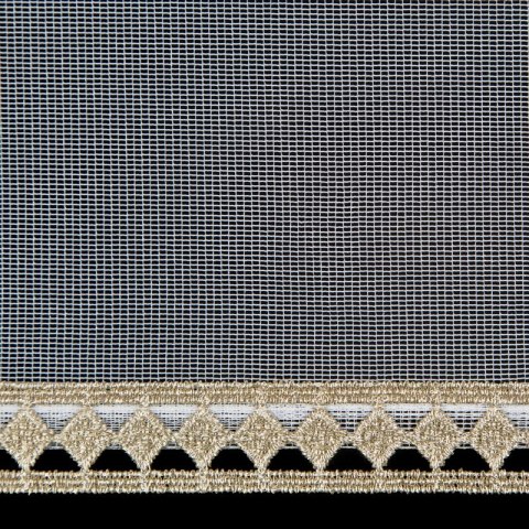 FIRANA GOTOWA CASSIE 300 X 150 CM BIAŁY