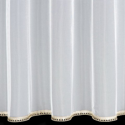 FIRANA GOTOWA CASSIE 300 X 150 CM BIAŁY